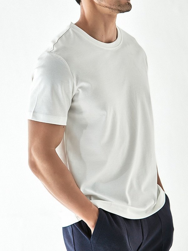 Camiseta de manga corta de algodón Liquid Ammonia para hombre-3